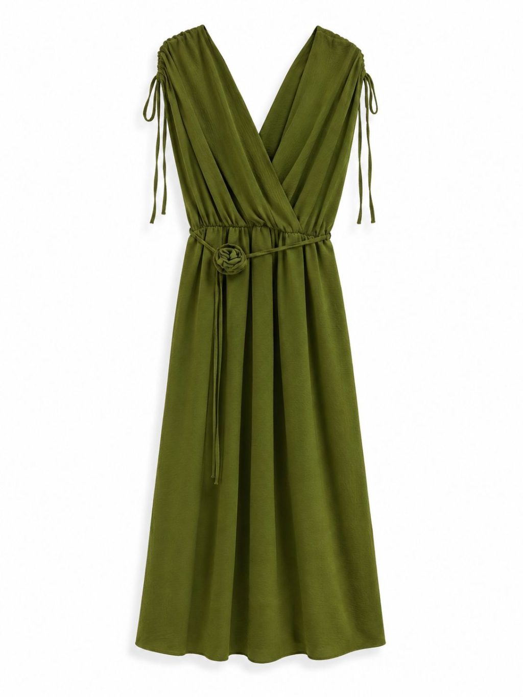 Sale - 1457 Dress Rose V-neck - Afbeelding 10