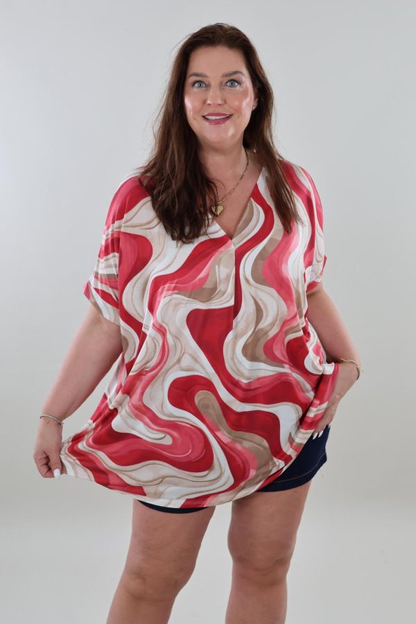 1464 Tuniek Top Swirl