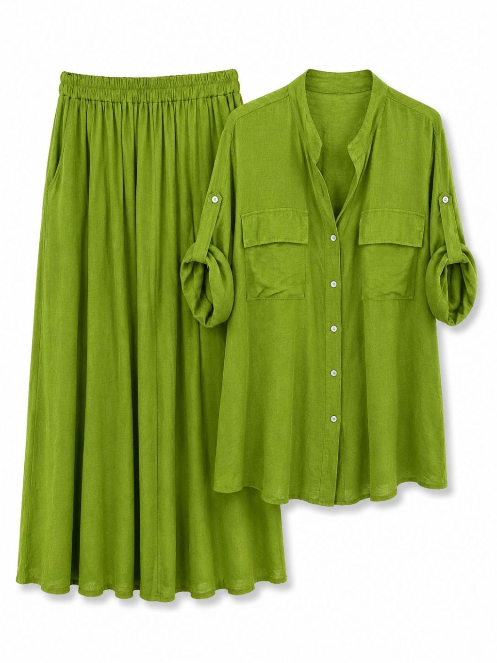 Sale - 1466 Tweedelig set Viscose Vacation - Afbeelding 8
