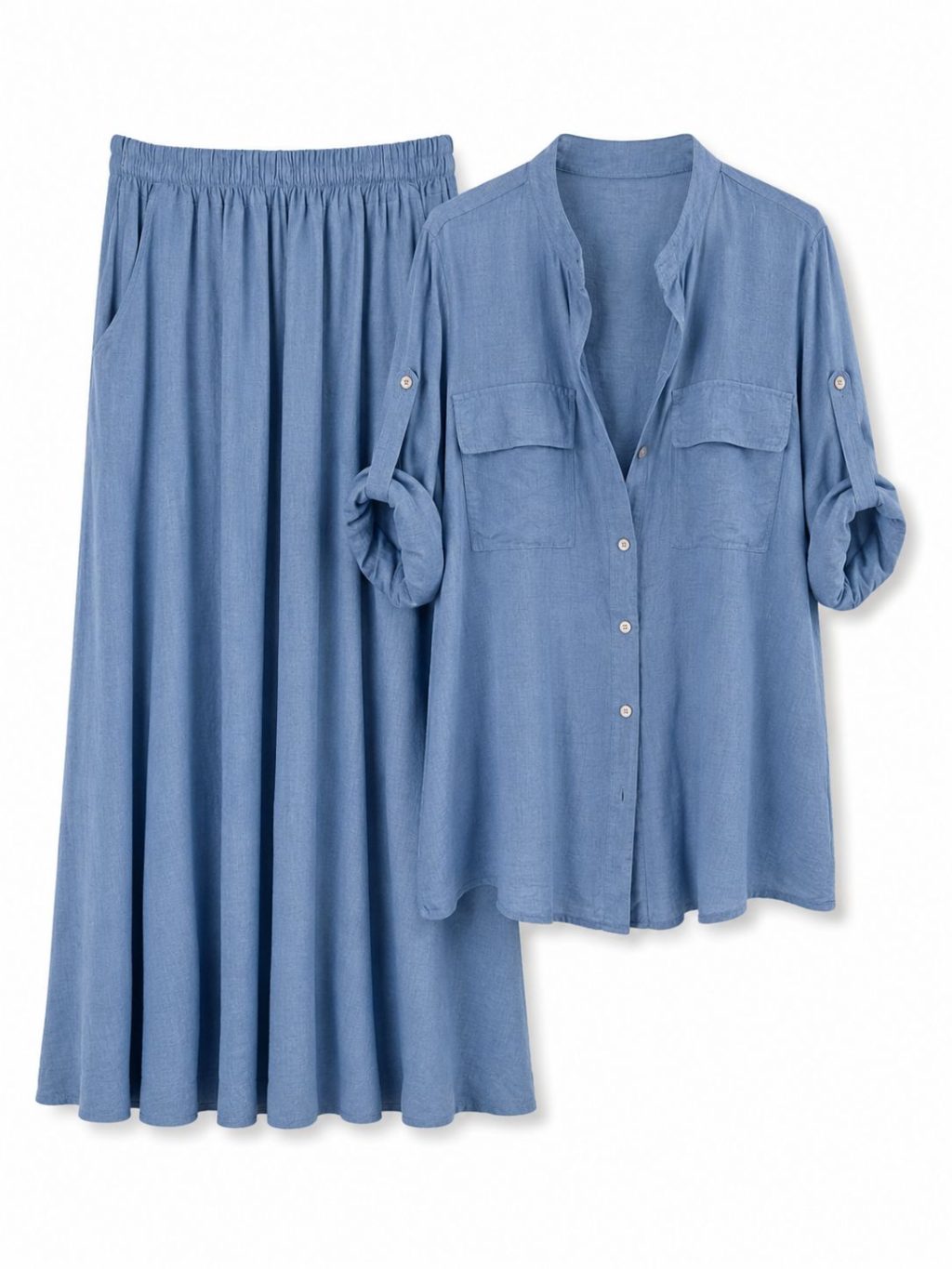 Sale - 1466 Tweedelig set Viscose Vacation - Afbeelding 6