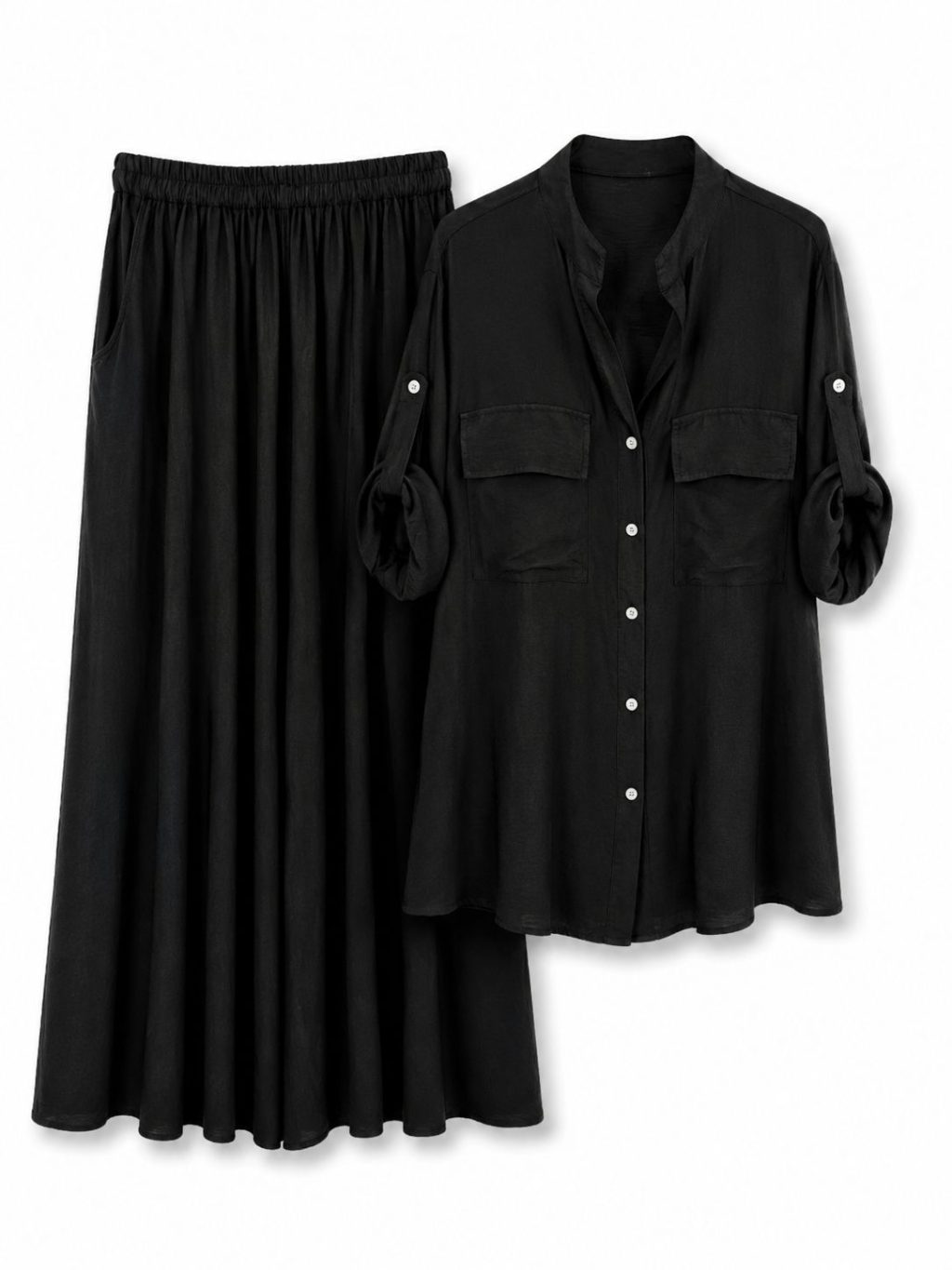 Sale - 1466 Tweedelig set Viscose Vacation - Afbeelding 10