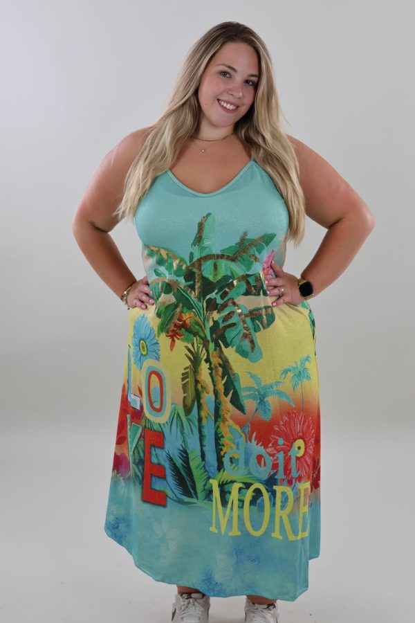 1494 Dress Sparkle Maxi Beach