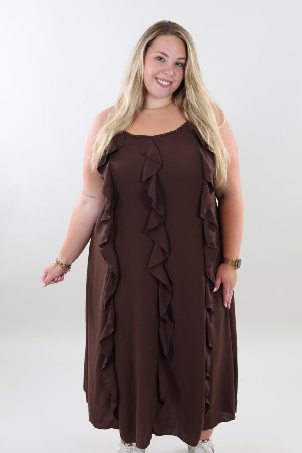 1499 Dress Maxi Ruffle