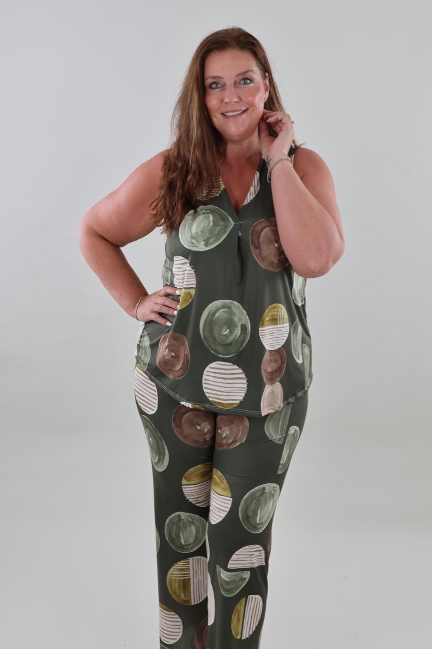 Sale - 1509 Tweedelig set Dots - Afbeelding 3