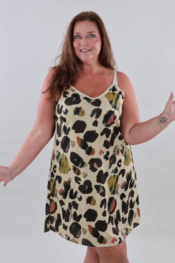 1533 Dress Midi Animal