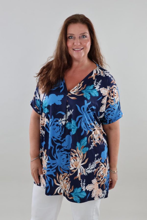 1549 Tuniek Top Wild Flowers