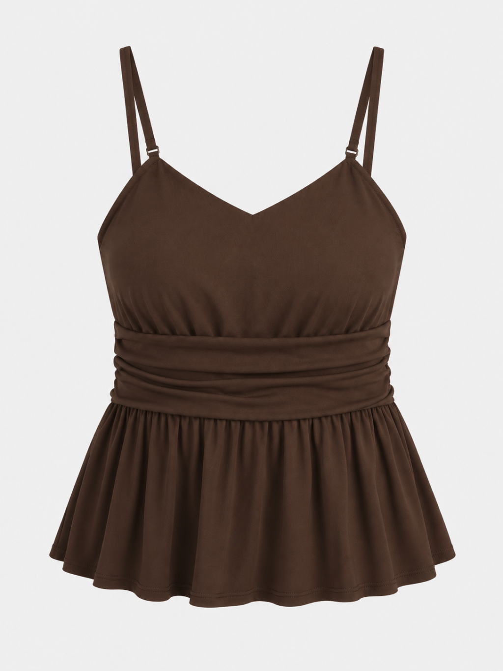 Gratis verzenden - 1581 Top Peplum Basic - Afbeelding 6