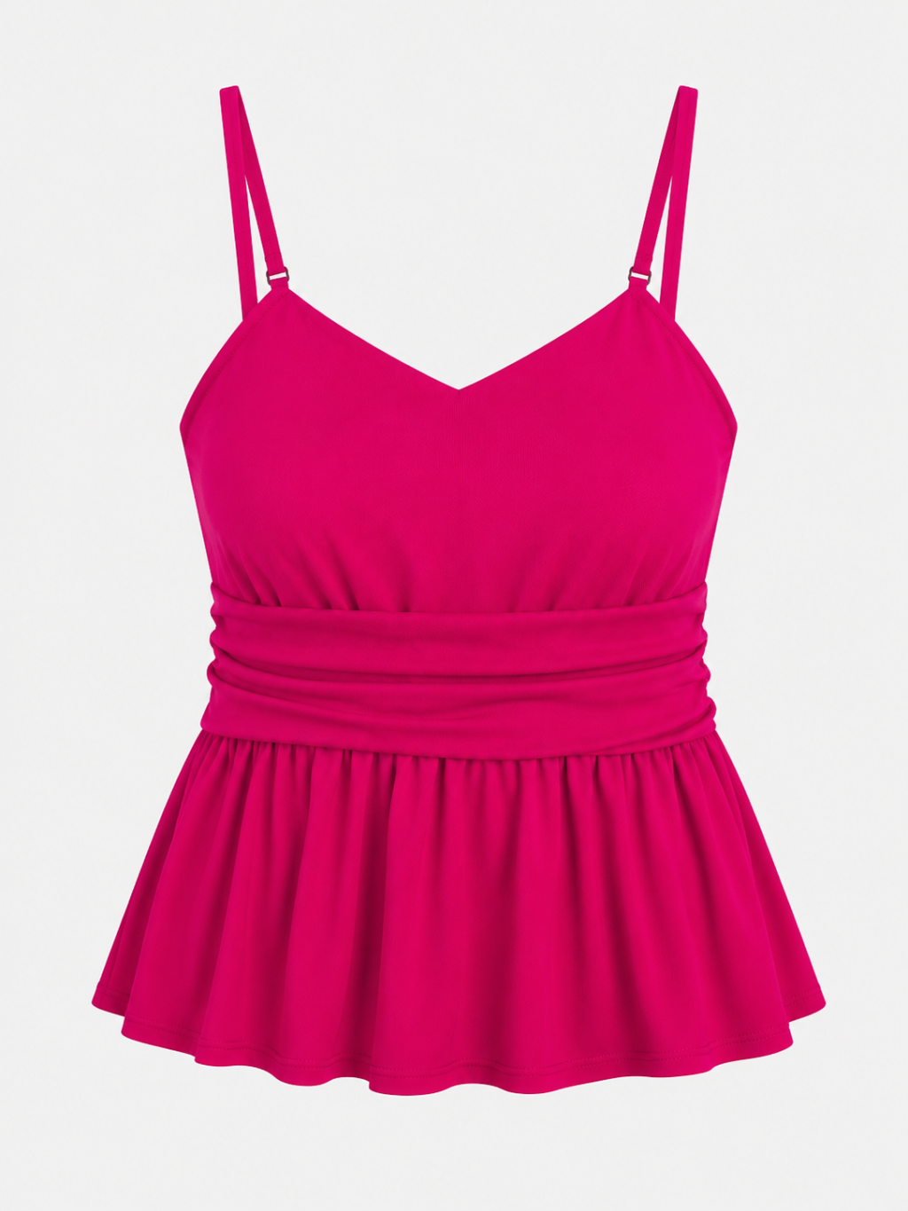 Gratis verzenden - 1581 Top Peplum Basic - Afbeelding 5