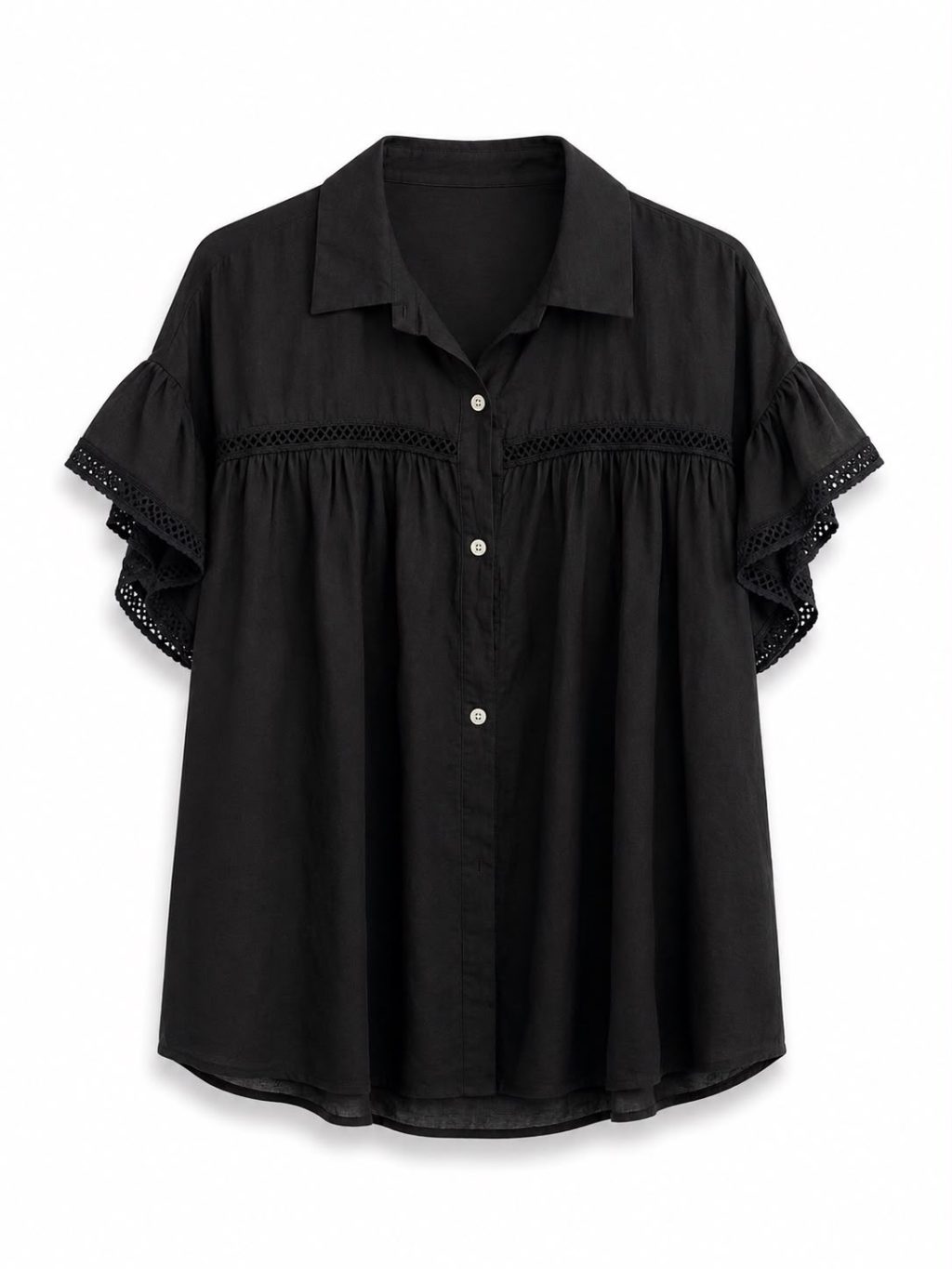 Sale - 1515 Blouse Sweet Cotton - Afbeelding 7