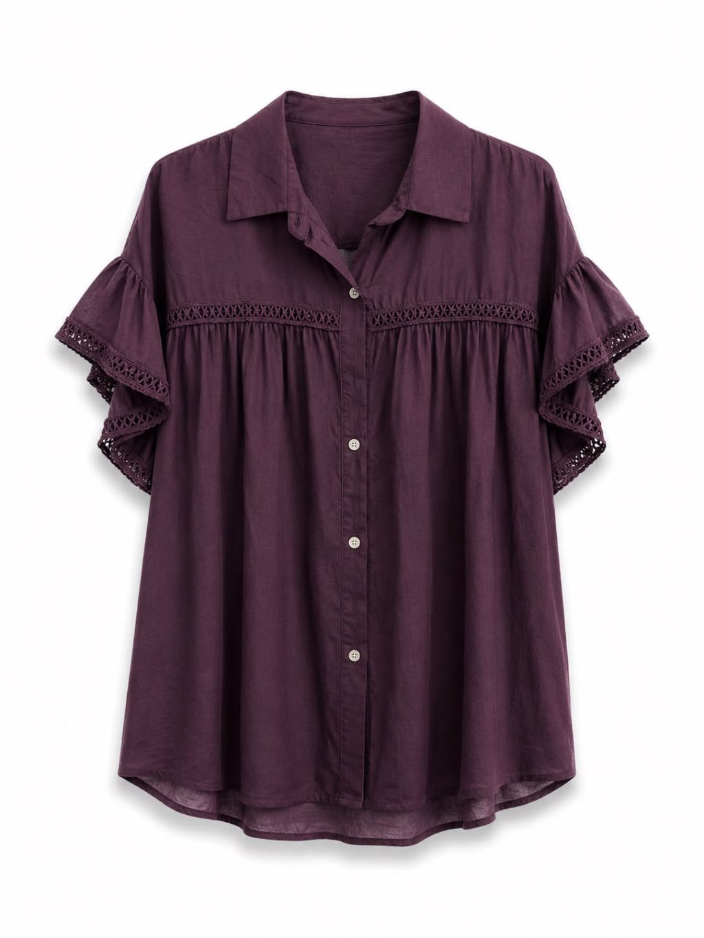 Sale - 1515 Blouse Sweet Cotton - Afbeelding 9