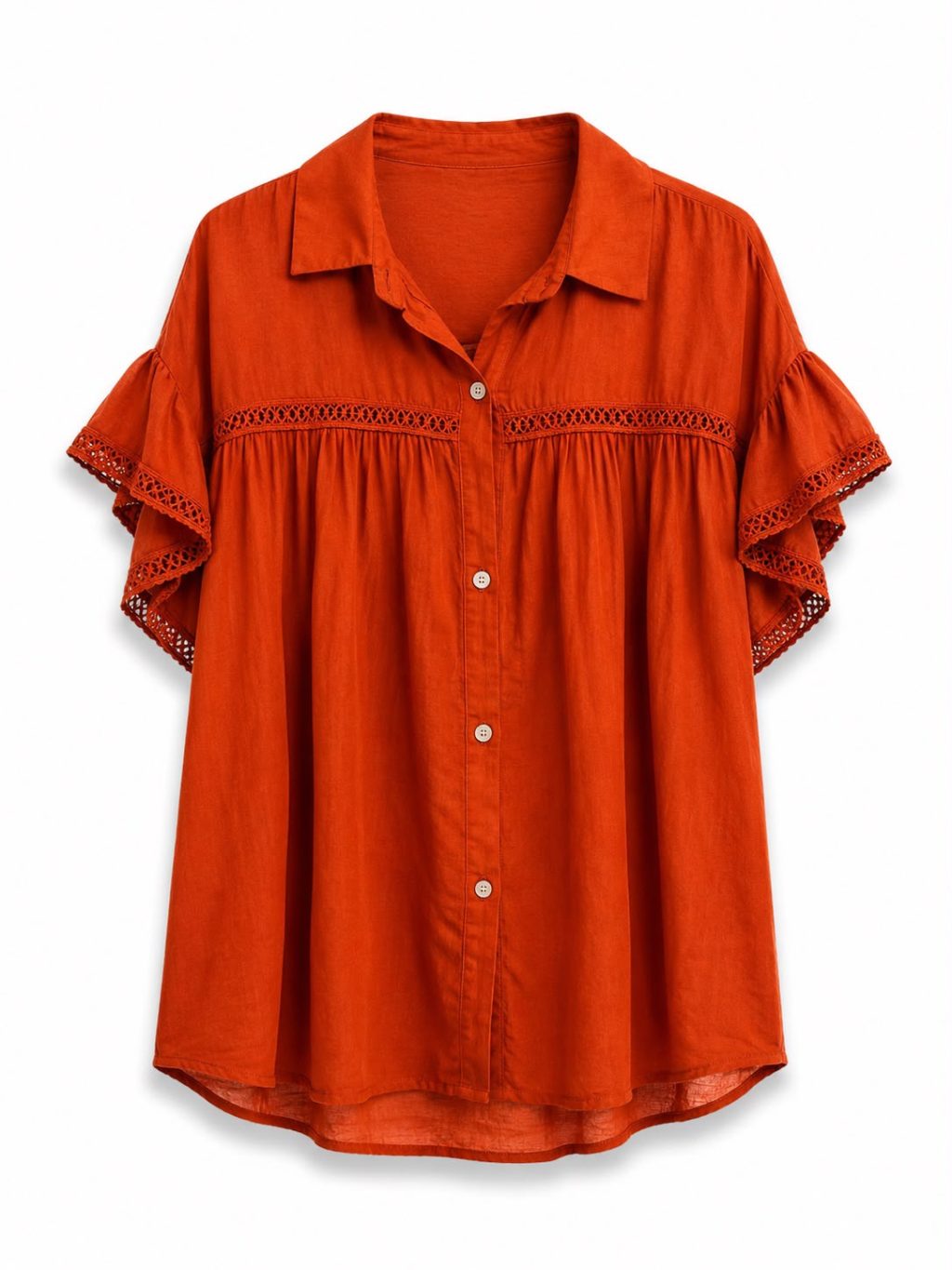 Sale - 1515 Blouse Sweet Cotton - Afbeelding 5