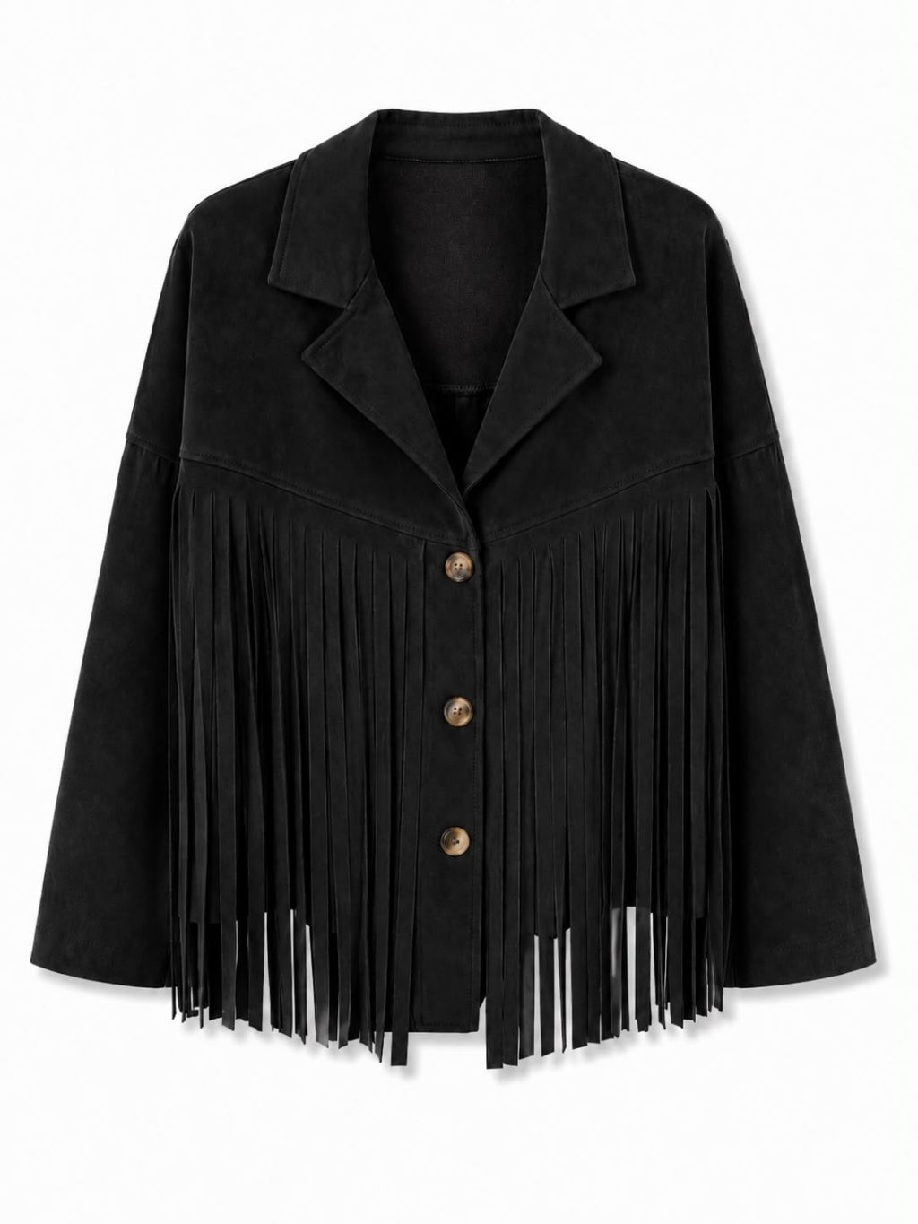 Gratis verzenden - 1641 Jacket Suede Fringe - Afbeelding 8