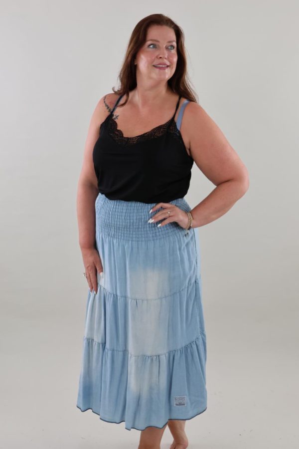 Sale - 1648 Skirt Denimlook