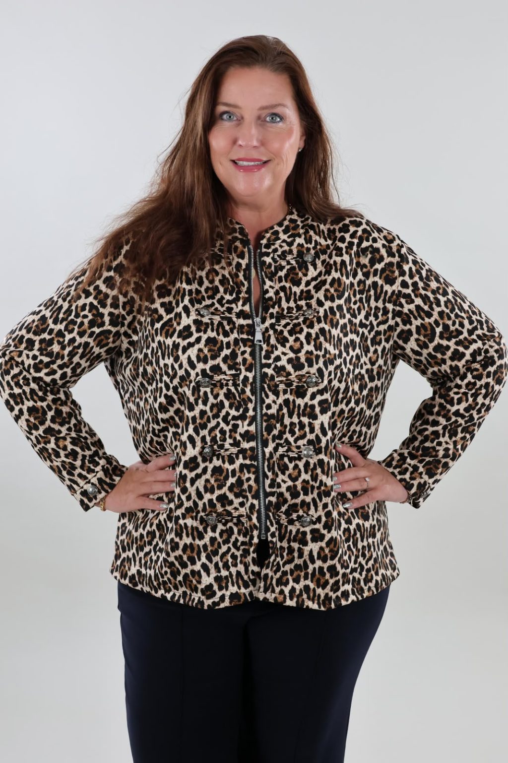 1668 Jacket Muse Panter - Afbeelding 3