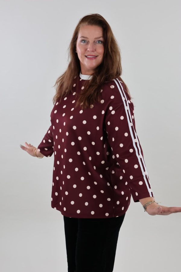 1674 Sweater Polka Long Sleeve
