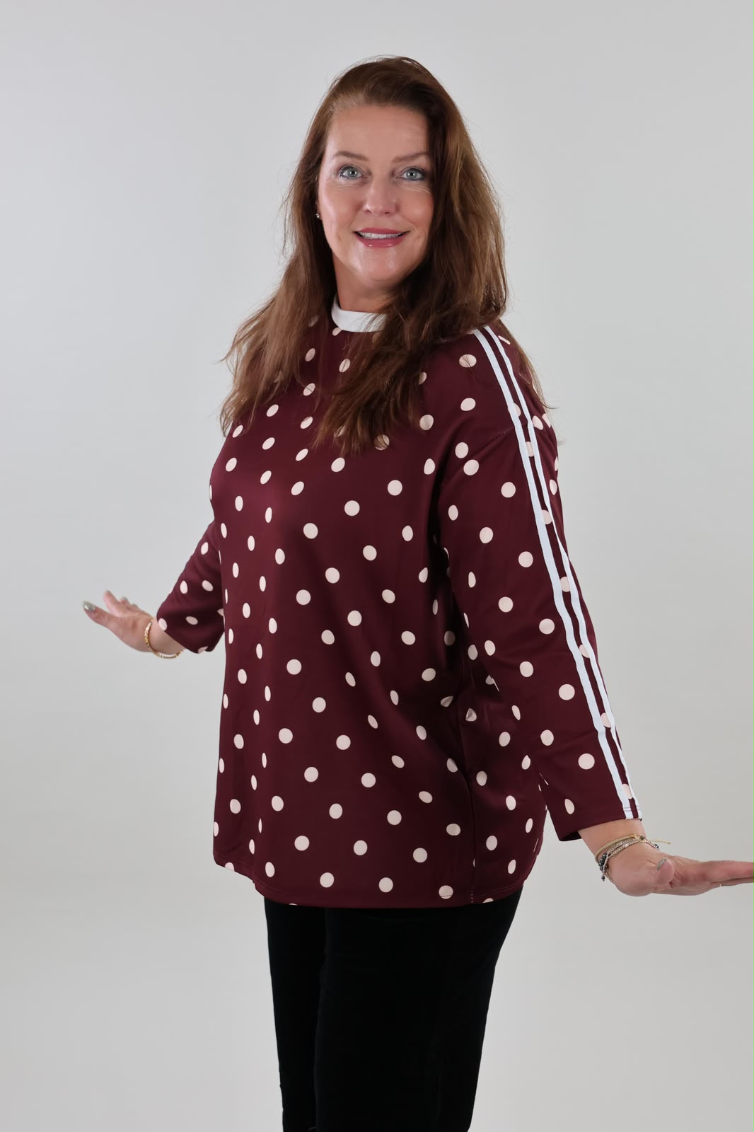 1674 Shirt Polka Long Sleeve