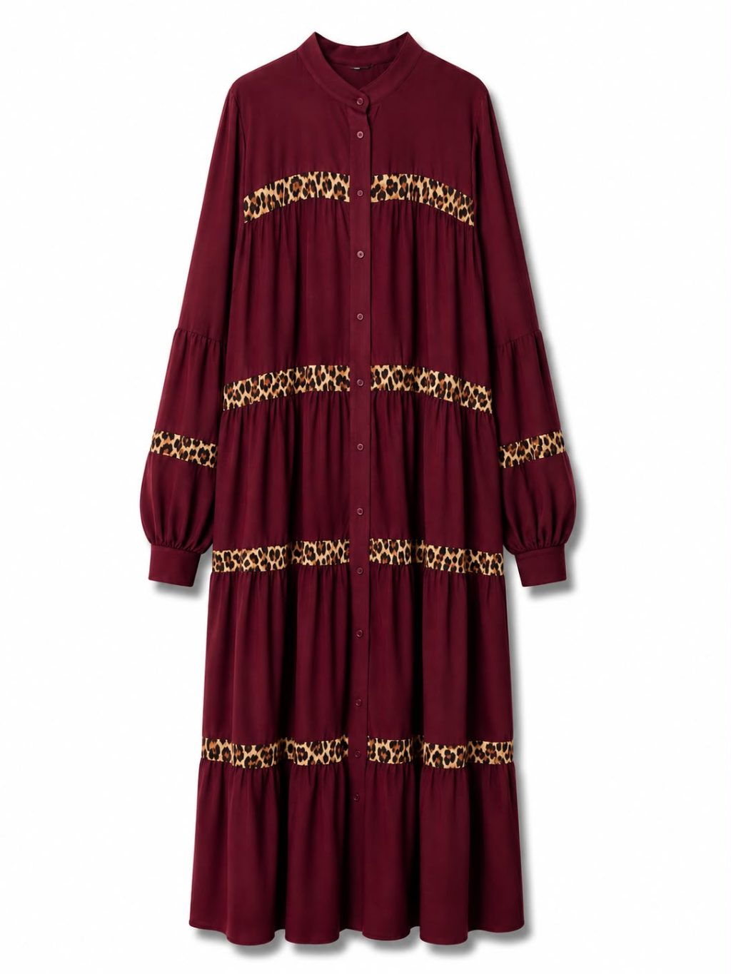 1676 Dress Panter Stripes