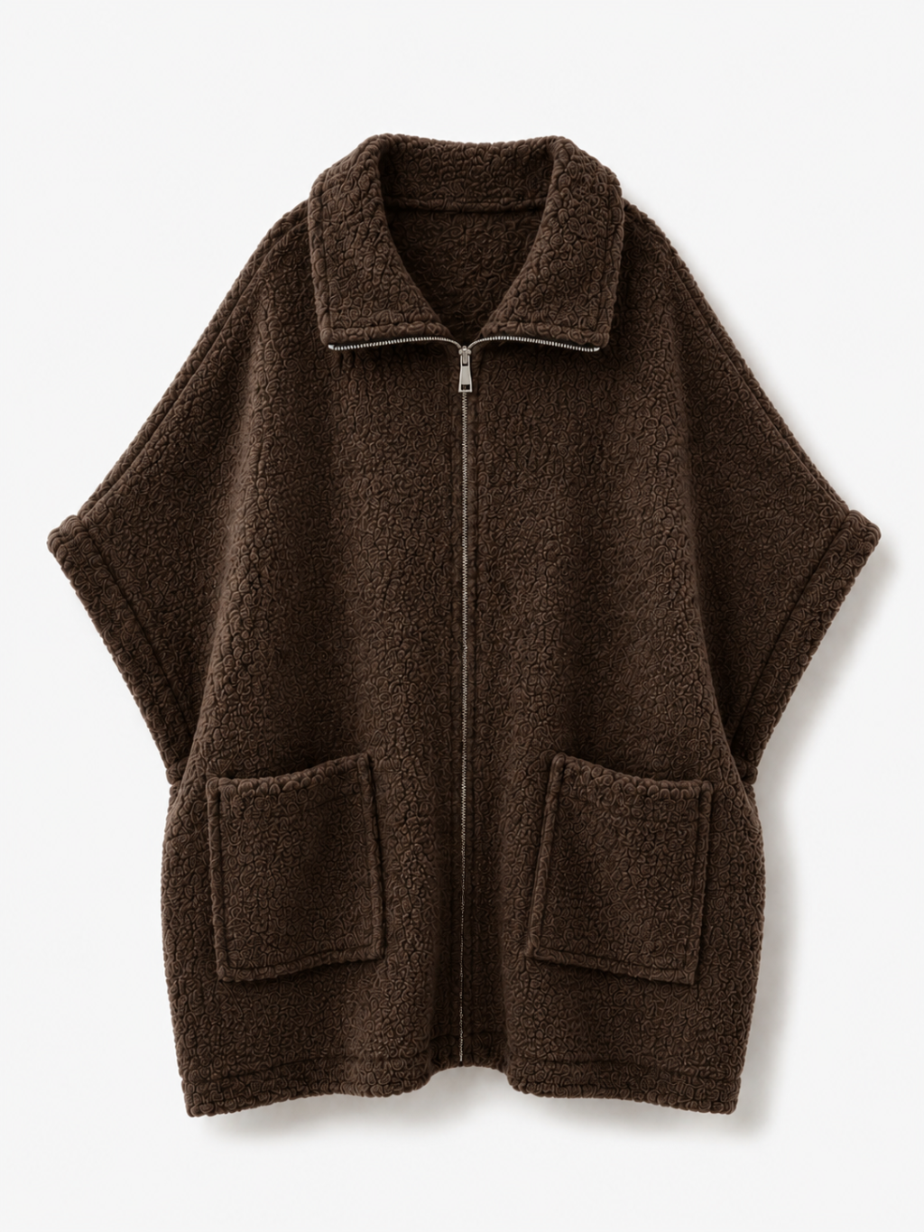 1712 Teddy Gilet Rits - Afbeelding 4