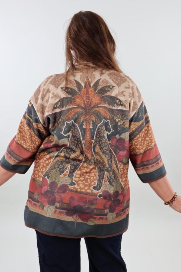 1701 Vest Print Forrest