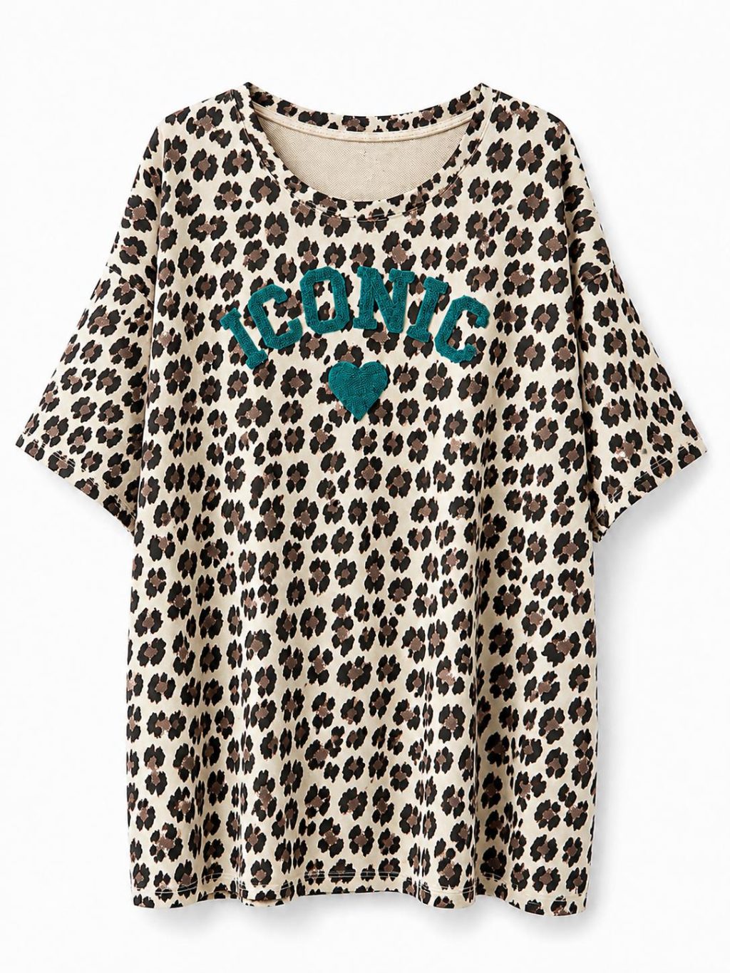 Gratis verzenden - Eva 1716 Sweater Iconic Panter short sleeve - Afbeelding 2