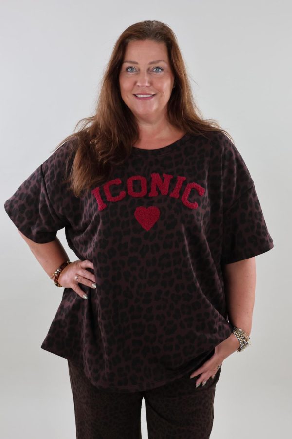 Eva 1716 Sweater Iconic Panter short sleeve