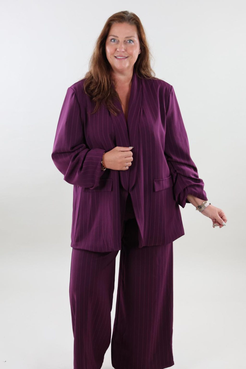 Eva 1721 Pantalon Pinstripe - Afbeelding 4