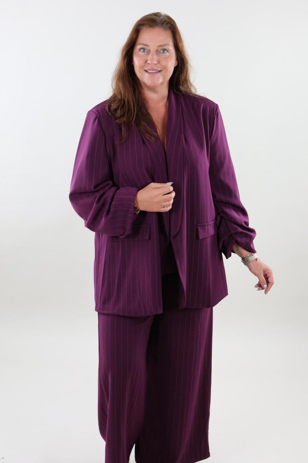 Eva 1721 Pantalon Pinstripe - Afbeelding 3