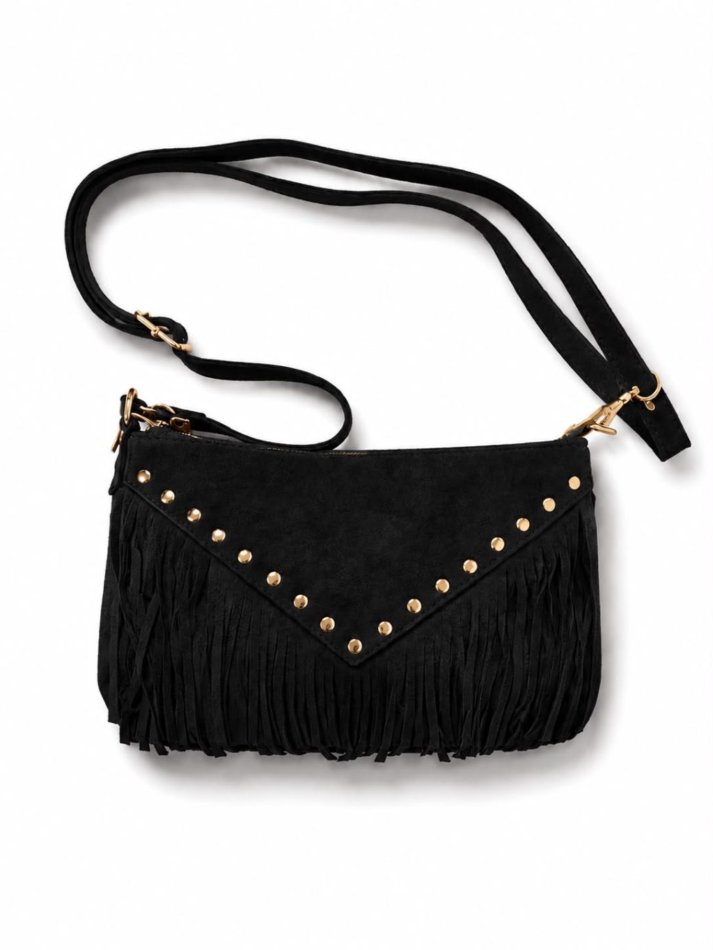 Tas 6 Suède look franjes - Afbeelding 3