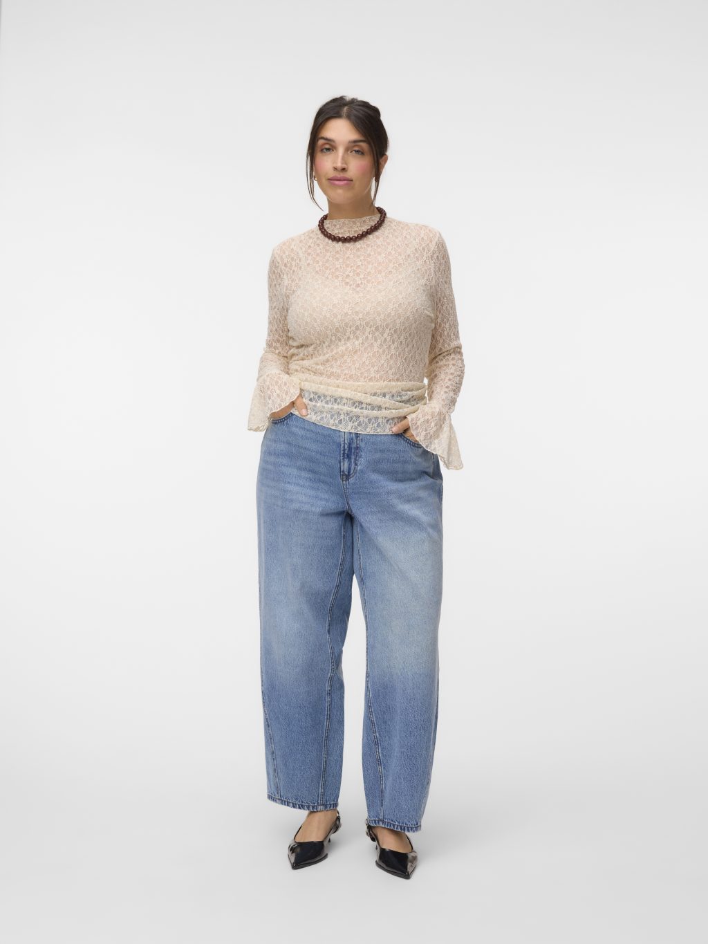 Vero Moda 94 vmc zelda barrel denim jeans