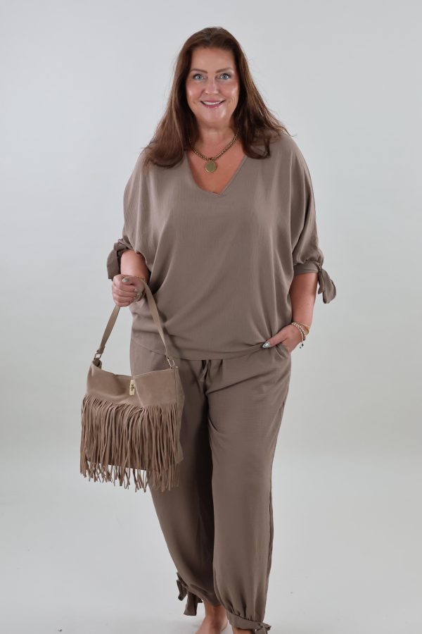 1657 Tweedelig set V-neck Bow