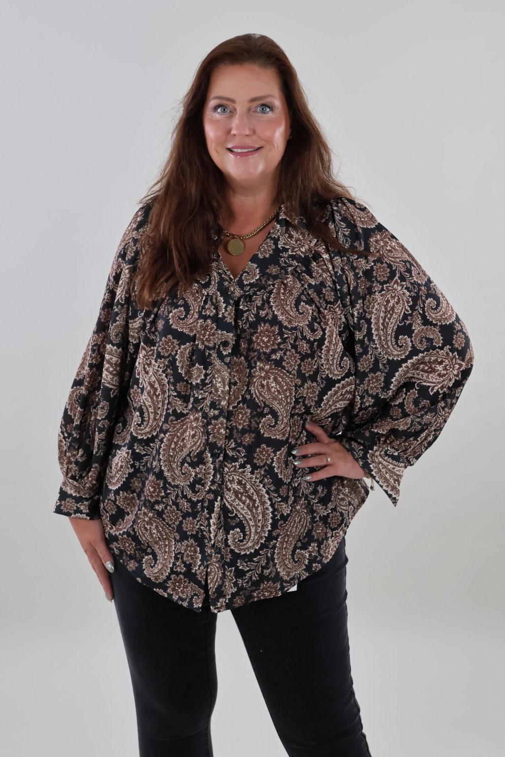 1661 Blouse Paisley - Afbeelding 3