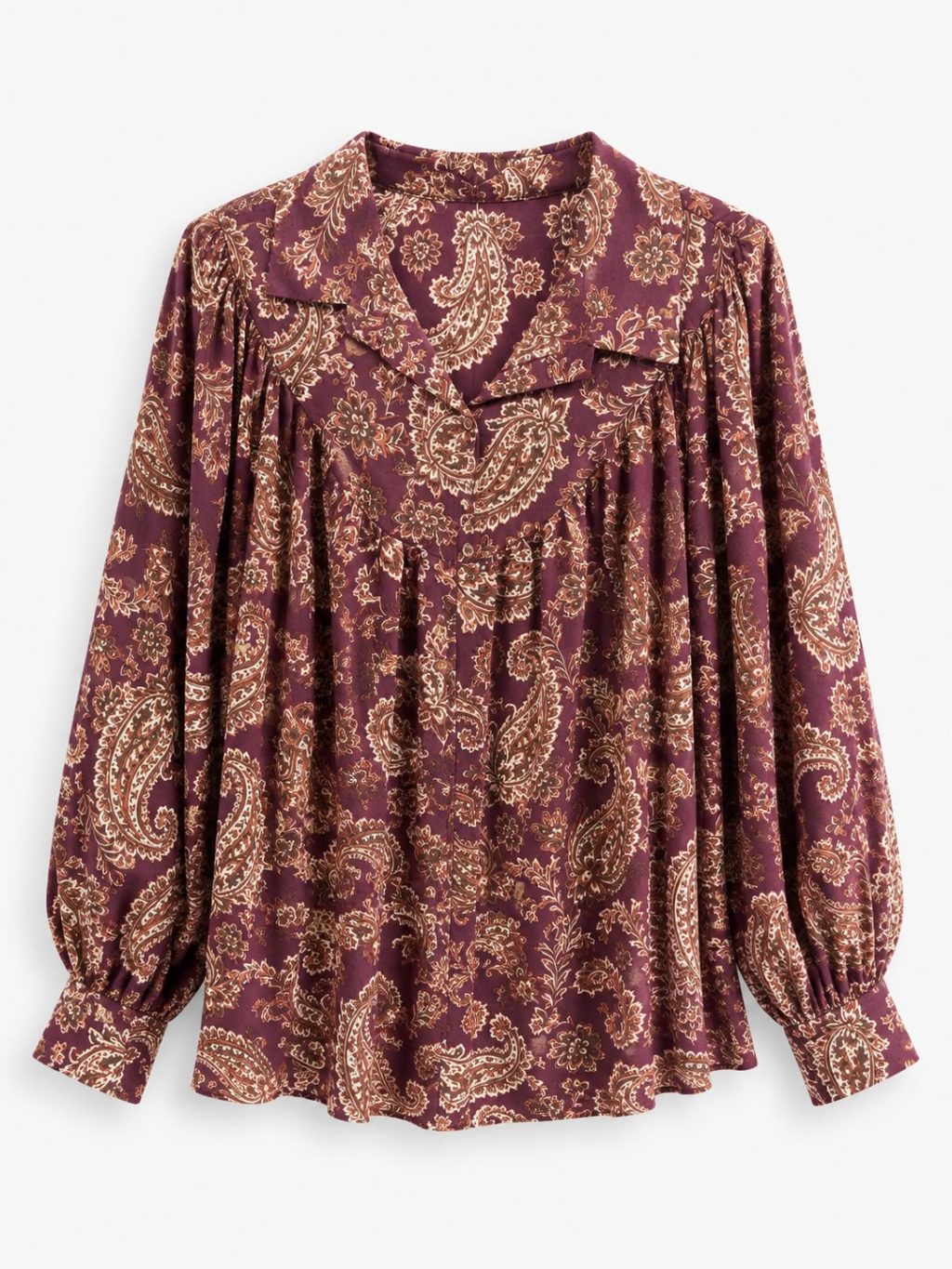 1661 Blouse Paisley - Afbeelding 4