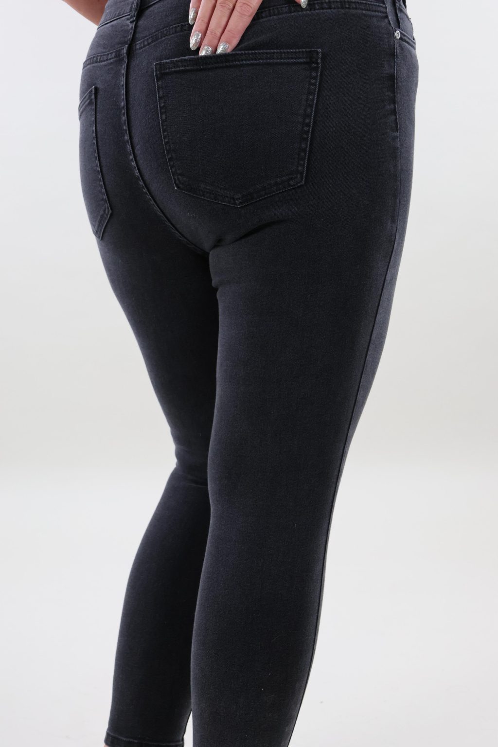 Vero Moda 80 vmc sofia slim jeans black denim - Afbeelding 3