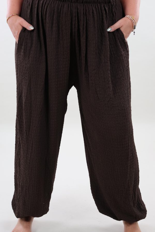 1666 Broek Ballon crêpe