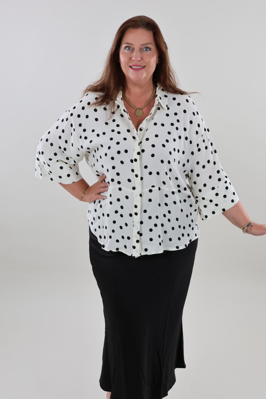 Vero Moda Curve 87 vmc merle ankle skirt - Afbeelding 3