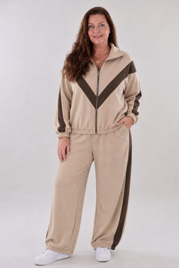1678 Tweedelige set Sporty Stripe