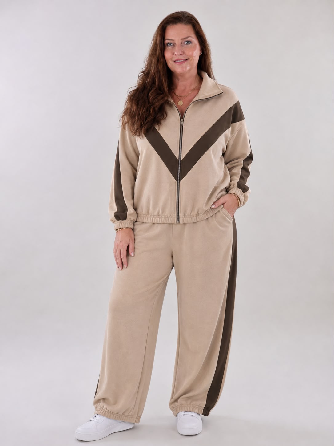 1678 Tweedelige set Sporty Stripe
