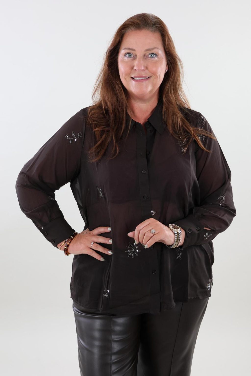 Vero Moda 101 vmc gilma pearl shirt - Afbeelding 6