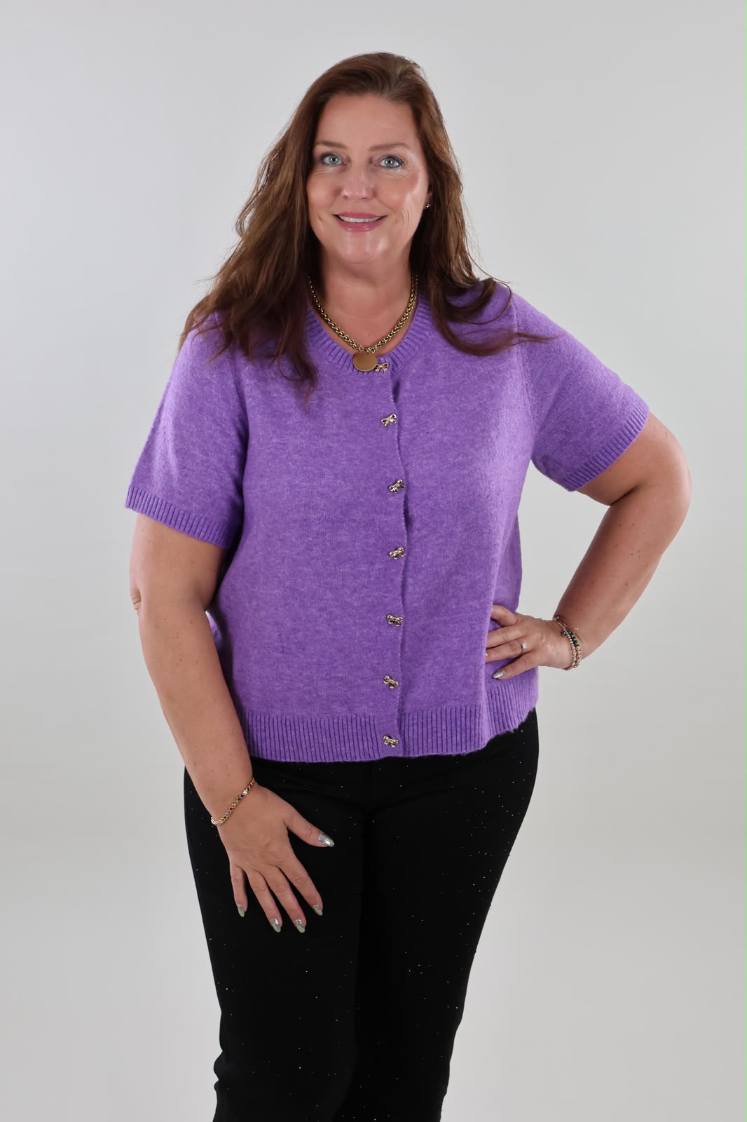 Vero Moda Curve 89 vmc emmery knit cardigan