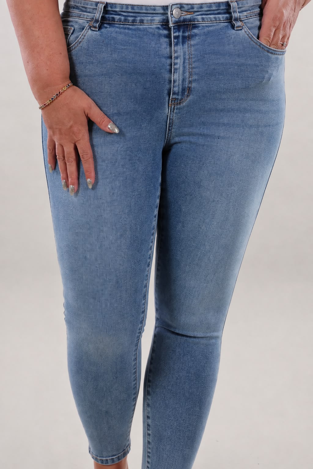 Vero Moda 92 vmc sofila slim jeans medium blue denim