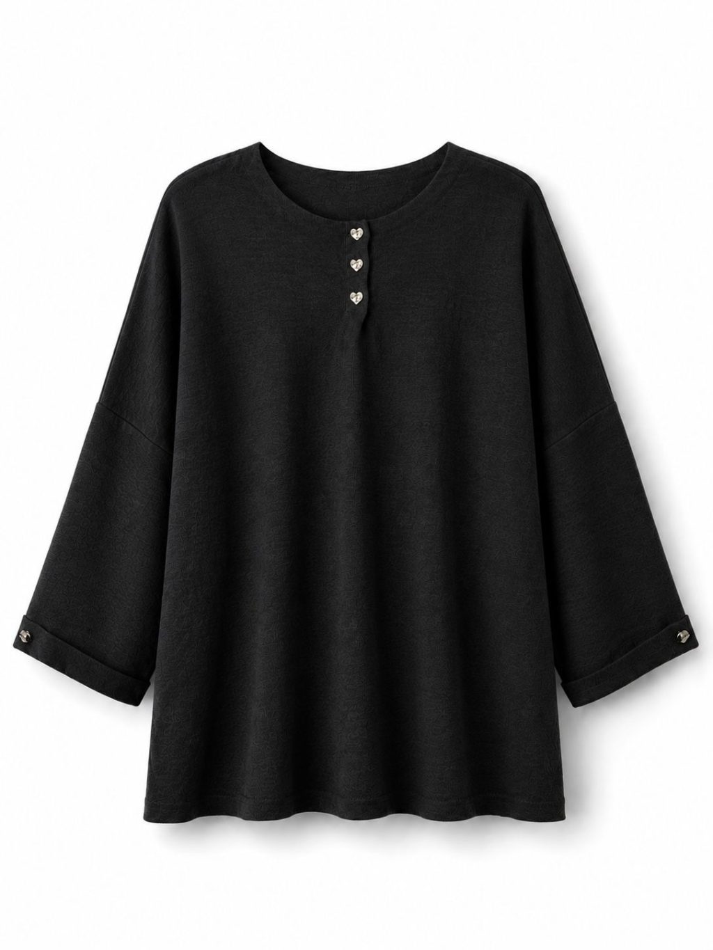1724 Sweater Heart Button - Afbeelding 6