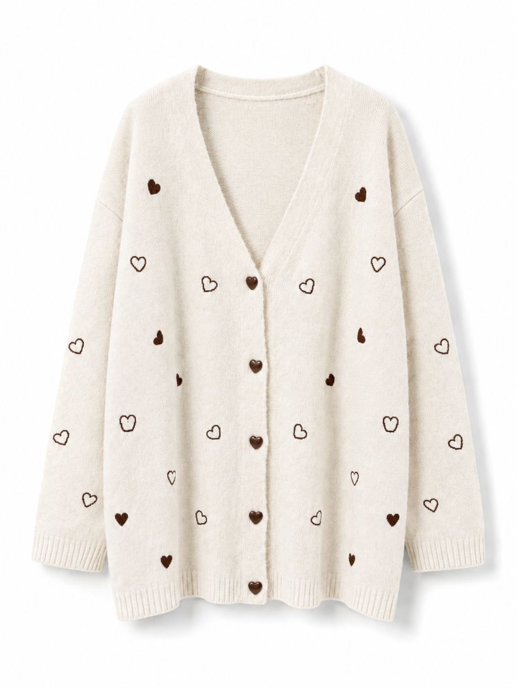 1727 Cardigan hearts - Afbeelding 5