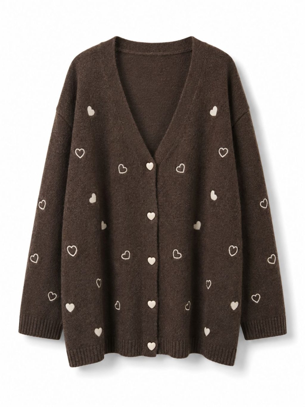1727 Cardigan hearts - Afbeelding 6
