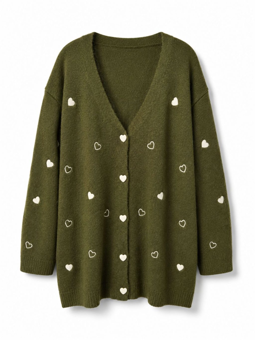 1727 Cardigan hearts - Afbeelding 8