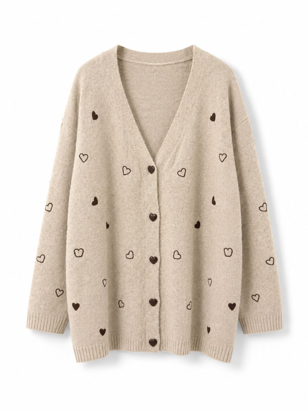 1727 Cardigan hearts - Afbeelding 7