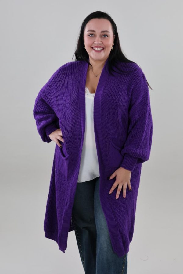 1733 Cardigan Tall Knitted