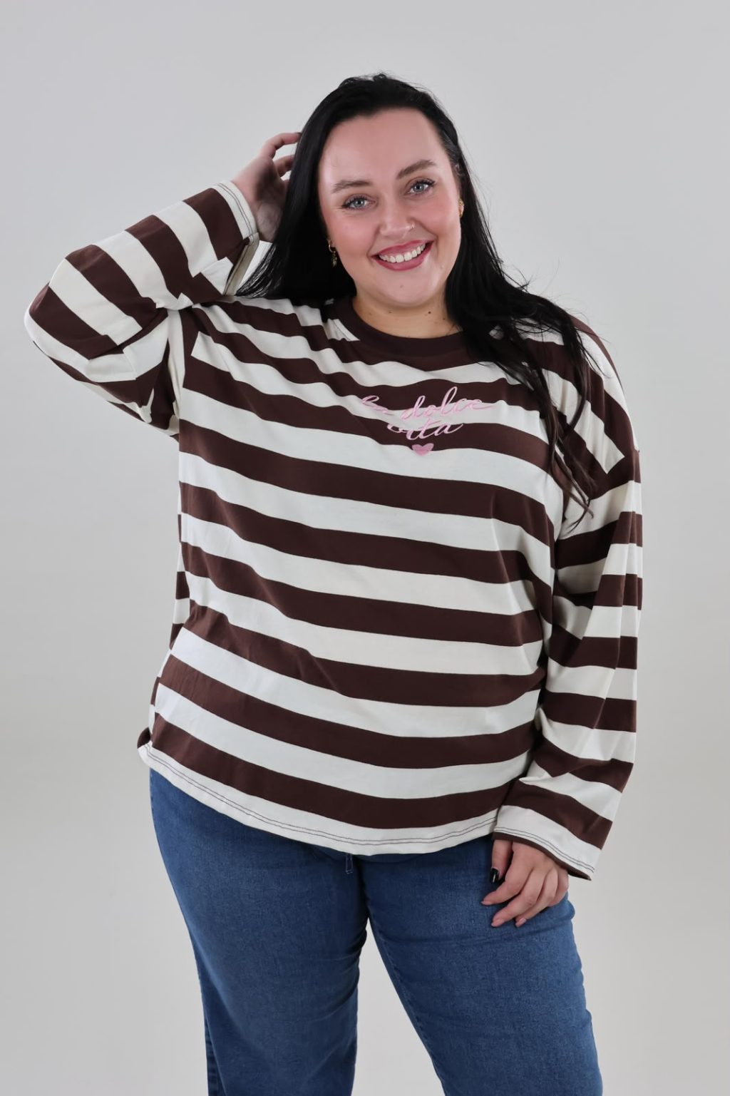 1752 Shirt Stripe Long sleeve La Dolce Vita - Afbeelding 2