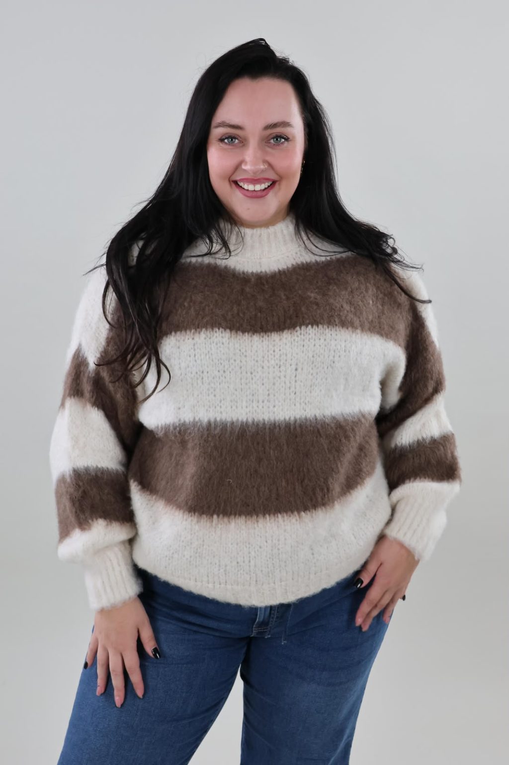 1754 Sweater Knitted Stripe