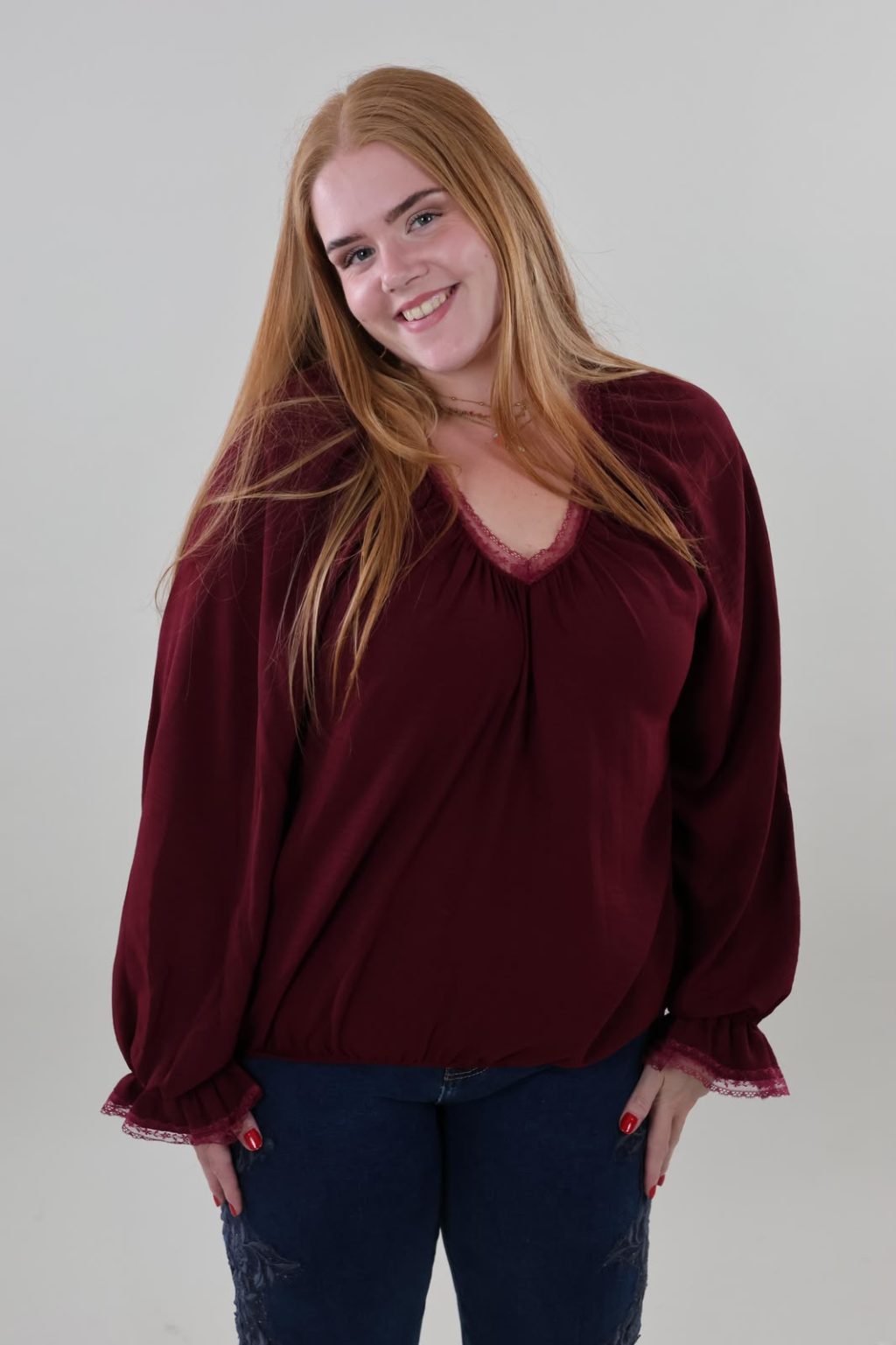 Eva 1767 Blouse Balloon Basic