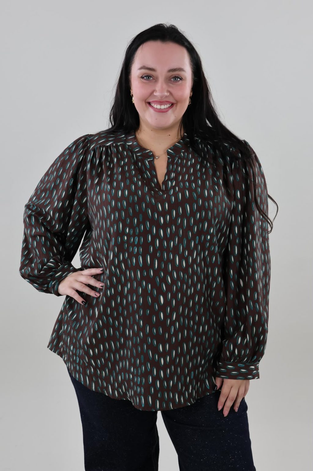 Eva 1770 Blouse V-neck - Afbeelding 3